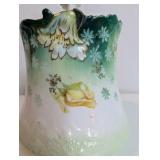 Vintage RS Germany hand-painted jam pot