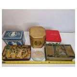 Collection of Various Vintage Tins,6