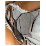 Vintage brown suede Dooney & Bourke hobo bag