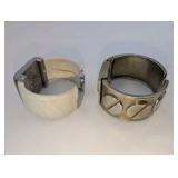 (4) Geneva Cuff Watches Women, Working|New Batteries