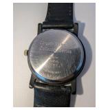 1992 "Relative Time" novelty watch featuring a caricature of Albert Einstein|Working, New Battery