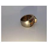 18k Rolled Gold Plated Multi-Colored Gemstone Women
