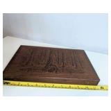 Vintage California redwood souvenir box
