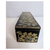 Vintage Wooden Trinket Box, Made in India