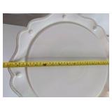 Juliska Berry & Thread whitewash ceramic cake stand