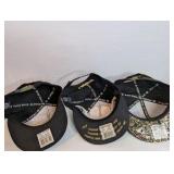 New, Snapback Baseball Hat Lot of 7, Flat bill Cap