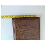 Vintage California redwood souvenir box