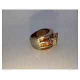 18k Rolled Gold Plated Multi-Colored Gemstone Women