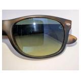 Ray-Ban New Wayfarer sunglasses in a classic tortoise shell pattern