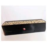Vintage Wooden Trinket Box, Made in India