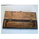 Vintage Wooden Trinket Box, Made in India
