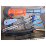 Tools: Plumb Bob, Fiskars Saw