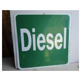 Diesel Sign, Double Sided
