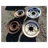 Rims, 8x6.5, Different Widths