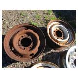 Rims, 8x6.5, Different Widths