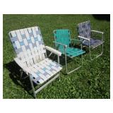 Folding Aluminum Lawn Chairs