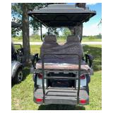 SDLANCH Electric Golf Cart, 4 Person (SDLC80) - White  **cracked windshield