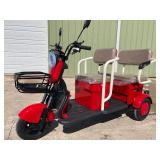 2026 SDLANCH Electric Tricycle Mini Golf Cart (IRGC40) - Red, MGC40