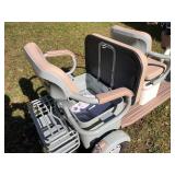2026 SDLANCH Electric Tricycle Mini Golf Cart (IRGC40) - Light Gray, MGC40