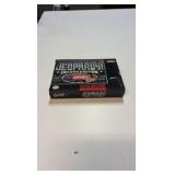 Jeopardy Deluxe Edition for the Super Nintendo, complete in box