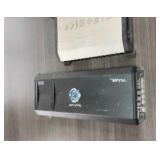 Two amplifiers and a head unit