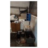 Contents of horse stall