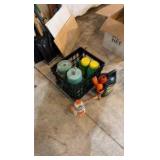 Garden supply lot.