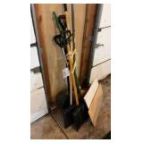 Shovels and brooms
