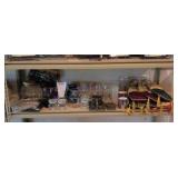 Large lot of glassware picture frames and more