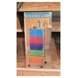 tenant drawer rolling cart in box
