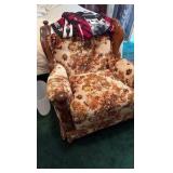 2x decorative chairs