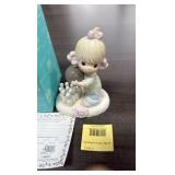 precious moments, 183873 age 10 figurine inbox