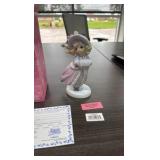 precious moments, 104202, “May Your Holidays Sparkle With Joy” Figurine