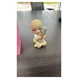 precious moments, 877433, “May Your Christmas Begin With A Bang” figurine