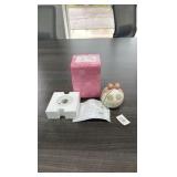 precious moments, 104208 home sweet home porcelain ornament