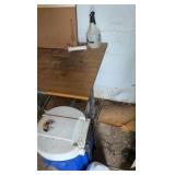 Small garage table.