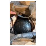 bowling ball with carrying case
