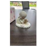 precious moments growing in grace, 163759, “Growing in Marbles”, age 8 figurine