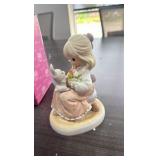 precious moments, 103175, “Living Each Day With Love” Worldwide Limited Edition figurine