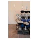Lot of 11 trophies from the 