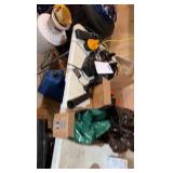 Rubber folding table