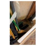 Shovels and brooms