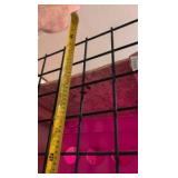 five metal shelving Walls seller to tear down shelving inside of them