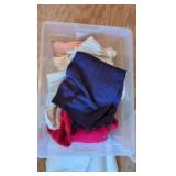 embroidery clothing lot stored outside see pictures