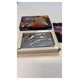 Tetris and Dr. Mario for the Super Nintendo, complete in box