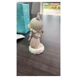 precious moments, 183865, “age 9” growing in grace porcelain figurine