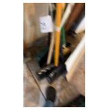 Shovels and brooms