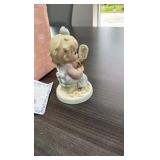 precious moments, 261157, “We all Have Our Bad Hair Days” Porcelain Figurine