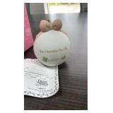 precious moments, 881163, “You Decorate My Life” porcelain ornament