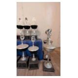 Lot of 11 trophies from the 
